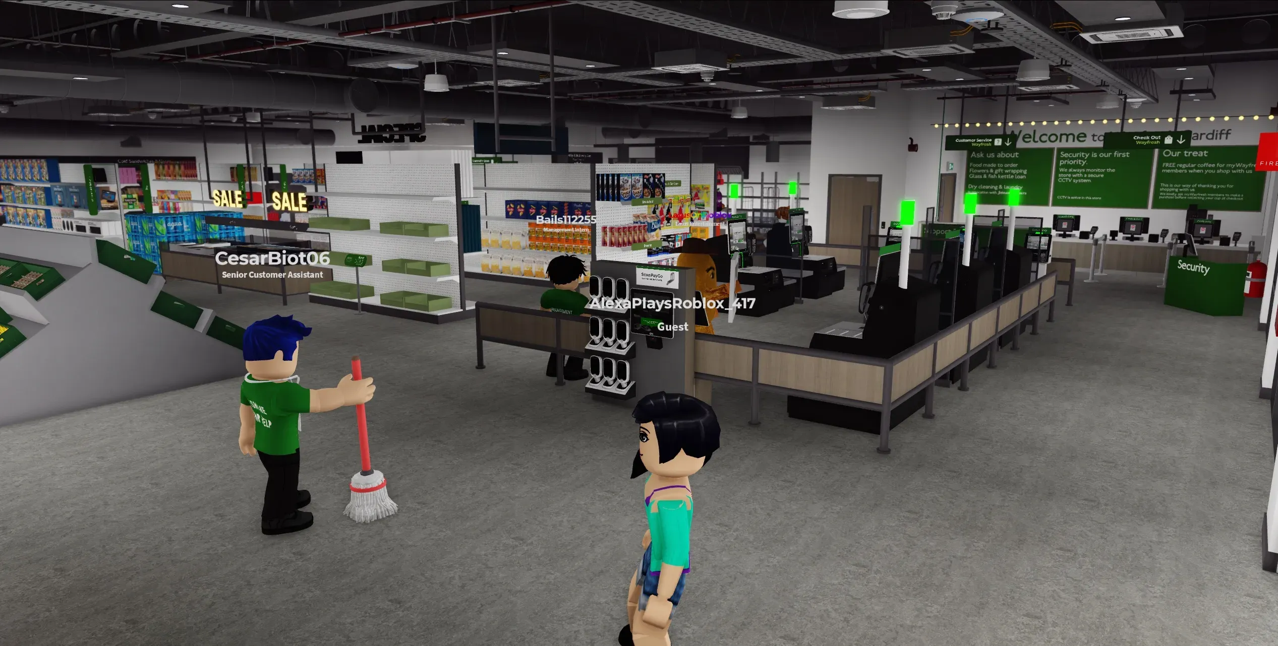 The inside of Wayfresh