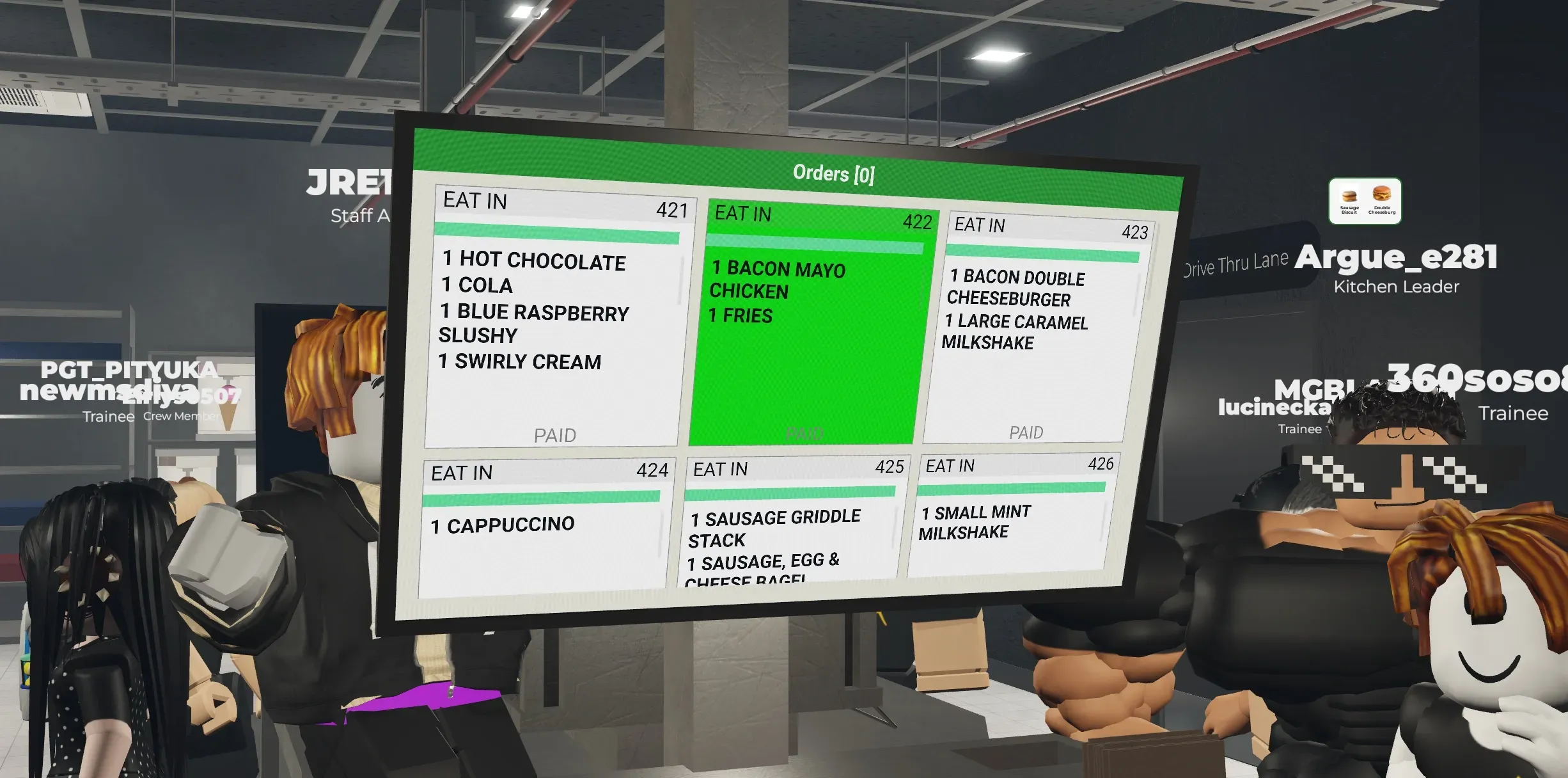 Kitchen Rush event